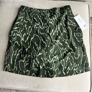 Athleta Camouflage Skirt with built in shorts
